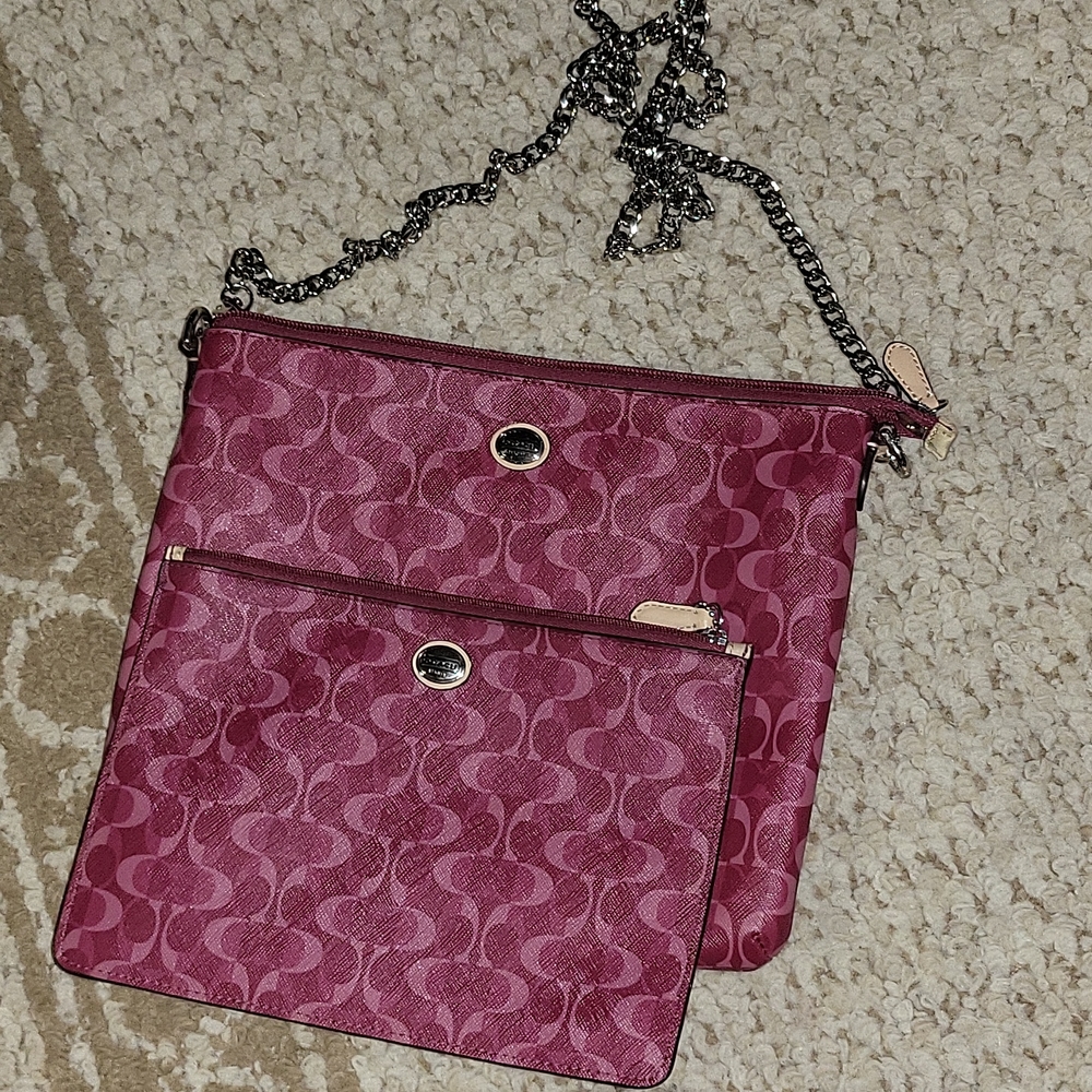 Coach set messenger crossbody